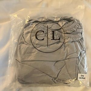 Caden Lane Bamboo Crib Sheets in Gray